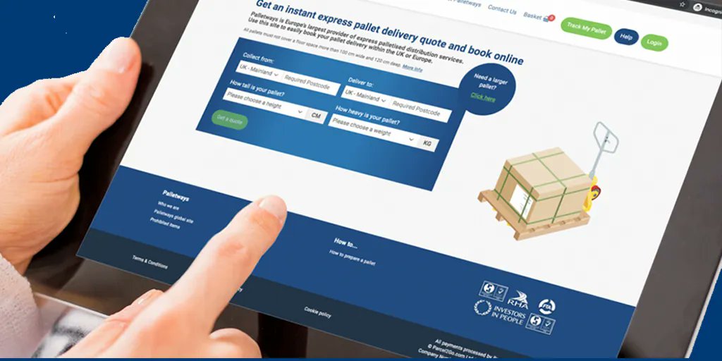 Need to ship a lot of #parcels?  Want to save cost? #PalletDelivery is your answer!  Try Palletwaysonline to easily book in your shipment today.  Full tracking available.