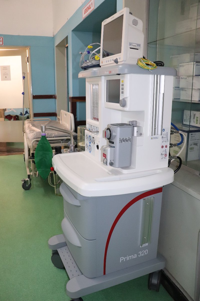 Hospital Central de Maputo (HCM) conta com novos equipamentos e mobiliário para os Blocos Operatórios, entregues na Terça-feira (5), pelo Ministro da Saúde, Armindo Tiago. 

#MISAU 
#HCM 
#ServiçoNacional_de_SaúdeRobusto