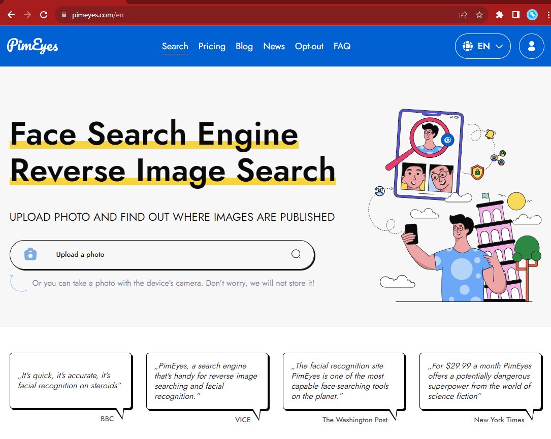 DailyOsint's tweet photo. If you need to make an investigation through faces,

You can use PimEyes to find out where images are published.

https://t.co/Di76McIX9g

@PimEyesOfficial

#OSINT #intelligence #IMINT #investigation #infosec #reconnaissance #HUMINT #SOCMINT https://t.co/KAhmTvYiAx