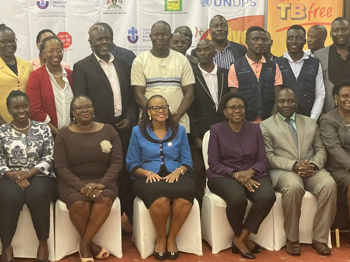 With <a href="/JaneRuth_Aceng/">Dr. Jane Ruth Aceng Ocero</a>|Having a National TB stakeholders dialogue meeting <a href="/StopTB/">Stop TB Partnership</a>|<a href="/MinofHealthUG/">Ministry of Health- Uganda</a>|<a href="/WHO/">World Health Organization (WHO)</a> #Uganda