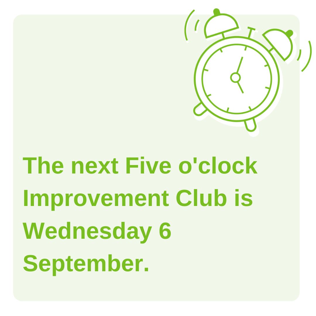 Check out this months Improvement club Wednesday 6 September, where we'll hear from GamblingHarmUK to increase awareness of the harmful effects gambling can have. Contact @MSEImprovement for more information.