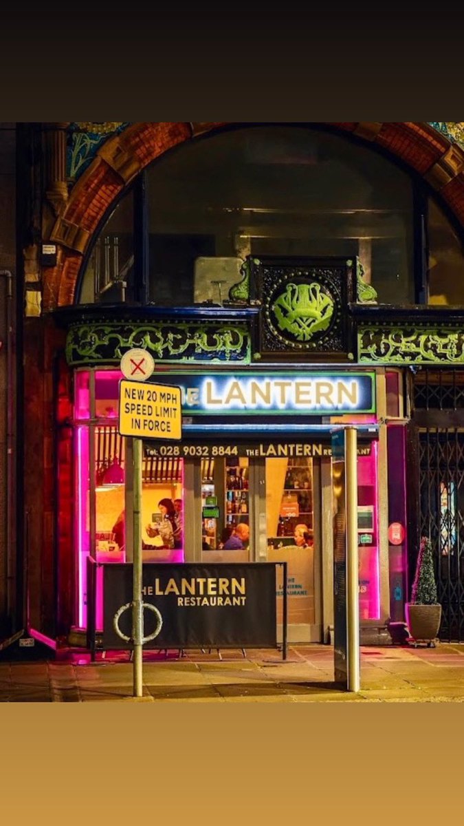 Our interior decor, though classic, is complemented by the high-quality, flavorful food that graces the menu.
The inviting atmosphere, coupled with the friendly service, creates the perfect backdrop for a romantic dinner or a casual night  out .
thelanternbelfast.Uk