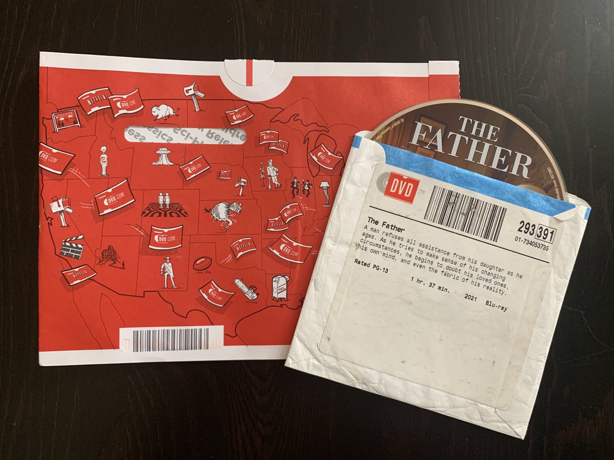 RaquelStecher's tweet image. Now watching: The Father (2020) @dvdnetflix #GetThroughMyQueue
