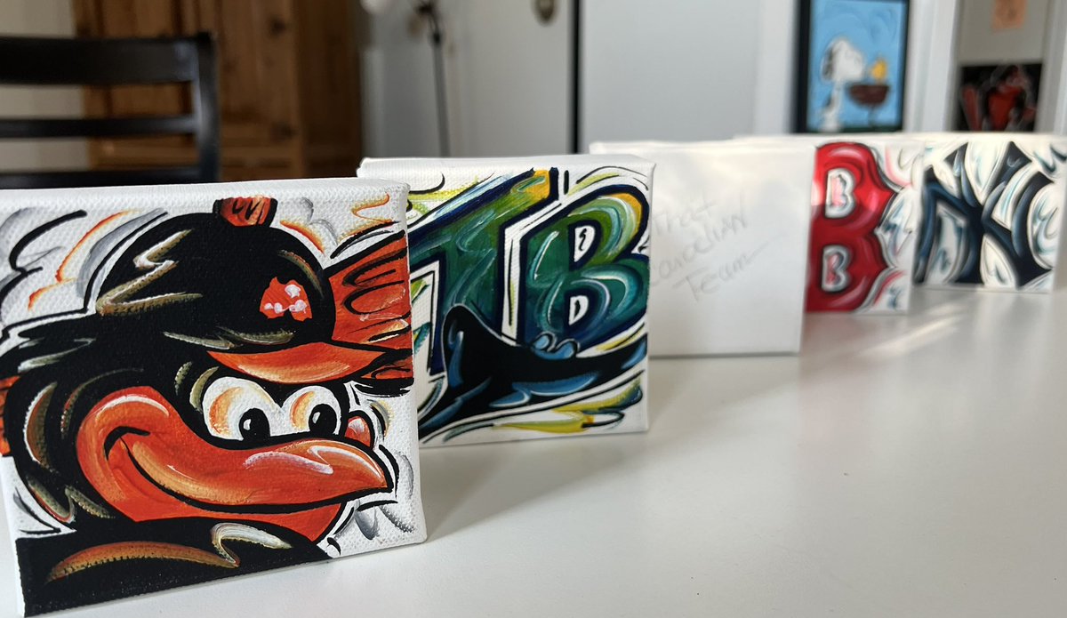 7thGypsy's tweet photo. AL B’East standings w GB
#Birdland
#RaysUp 3.5
#NextLevel #ThatCanadianTeam🇨🇦 10.5
#DirtyWater 15.5
#RepBx 18
Yanks have 4 wins in a row too. Do they think they’re ORIOLES?!? 🙃
⚾️👩🏻🎨 https://t.co/4LLiTqns3C