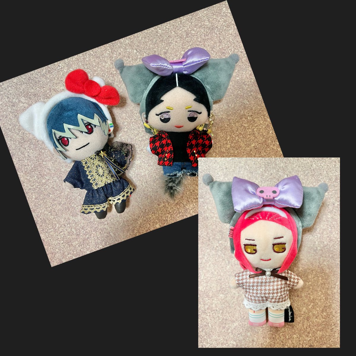 サンリオのミニカチューシャ、手持ちで大きさ比較してみたのでご参考