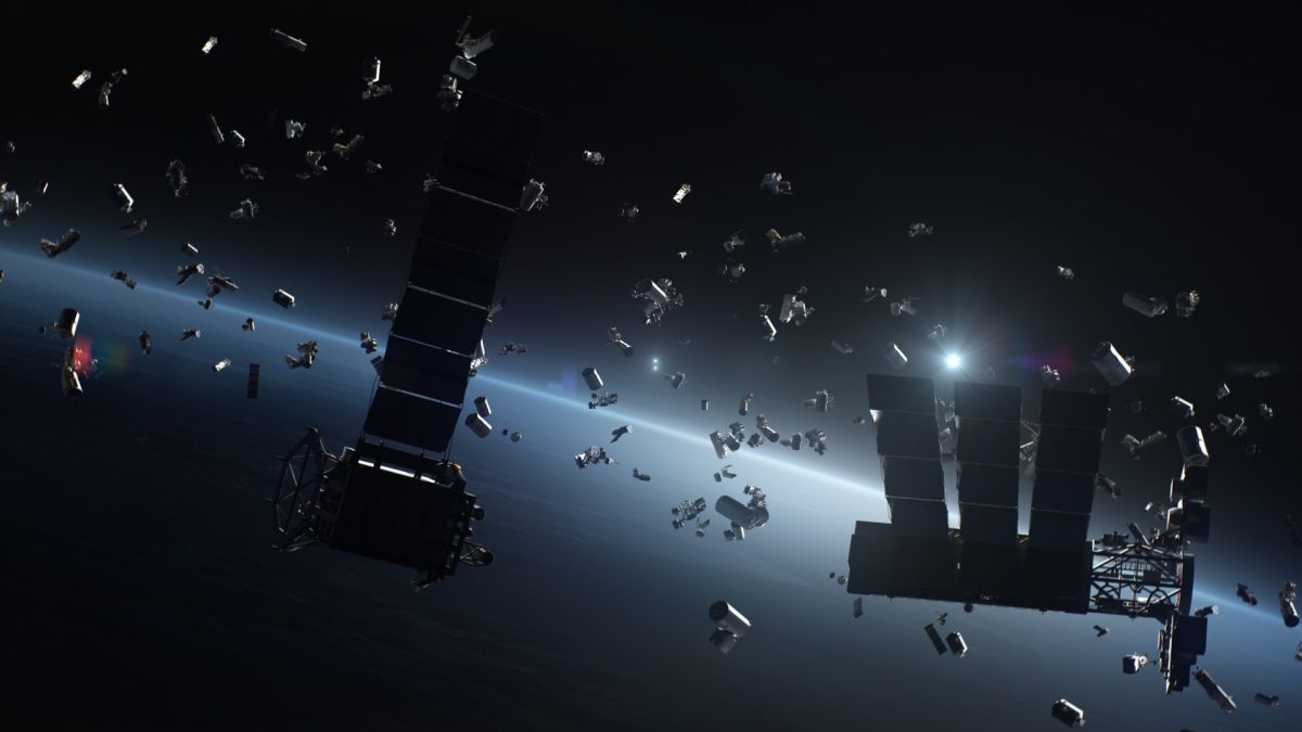 SPACEdotcom's tweet photo. Space junk in Earth orbit and on the moon will increase with future missions − but nobody's in charge of cleaning it up https://t.co/VvLSWWu9li https://t.co/6wwiOeHTuo