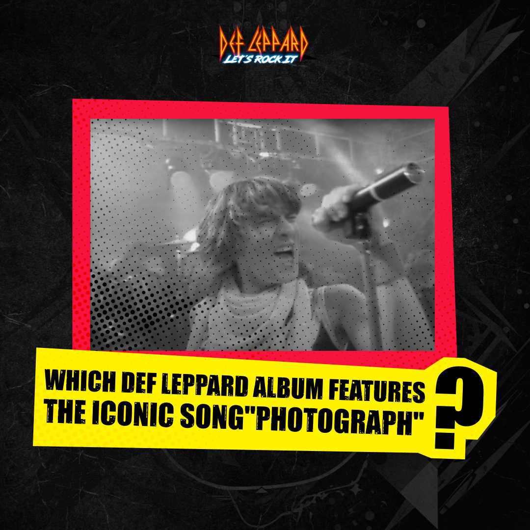 DLletsrockit's tweet photo. We have a #question for you…"Which Def Leppard album features the iconic song 'Photograph'?"

Share your answer in the comments! Tag the biggest @DefLeppard fan that you know to see if they have the answer, too!

#DefLeppardFans #DefLeppard #DefLeppardTour https://t.co/bhosPb2Qw0