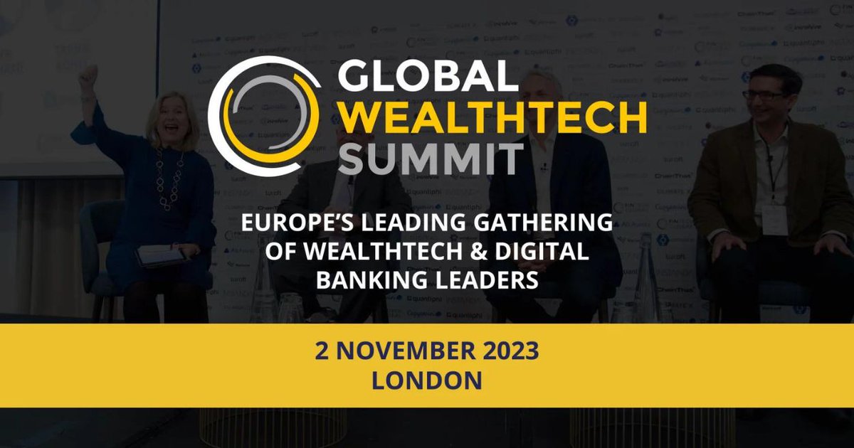 <a href="/Fintech_Global/">FINTECH GLOBAL</a> will host the Global Wealth Tech Summit, which is an unparalleled event of visionaries, innovators, and industry leaders shaping the future of wealth management.
🗓️Date-2nd November 2023
🇬🇧Venue- London
#conference  #Fintech
 events.coinpedia.org/1256-global-we…