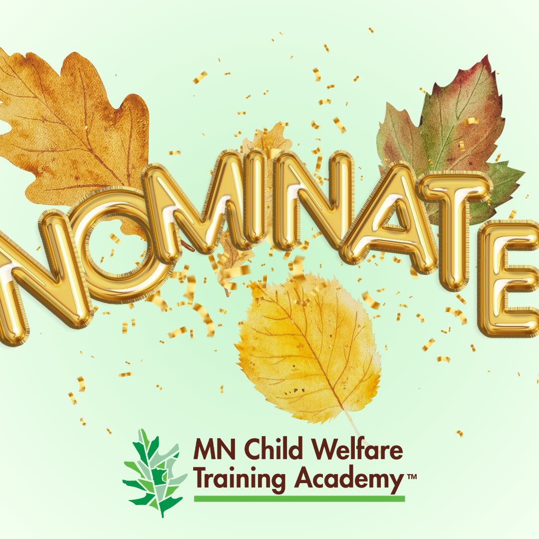 mncwta's tweet image. Recognize your colleague, team, or supervisor for their hard work and dedication to the field of Child Welfare in MN! 

Fill out this nomination form: forms.gle/FUFjPRVM1tNxtg…
#ChildWelfare #wearechildwelfare #CWworkforce