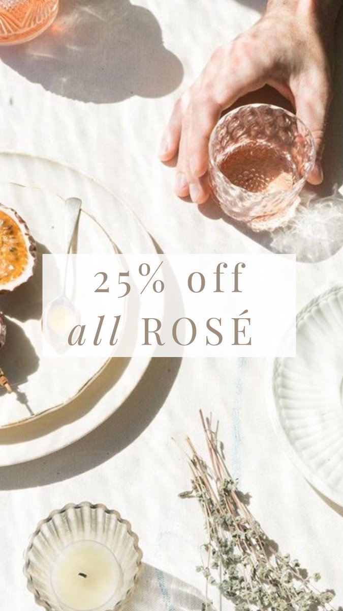 The Last of the summer wine. 25% OFF marlo.wine/collections/ro…
#winesale #rosésale