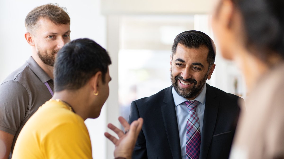 Humza Yousaf tweet media