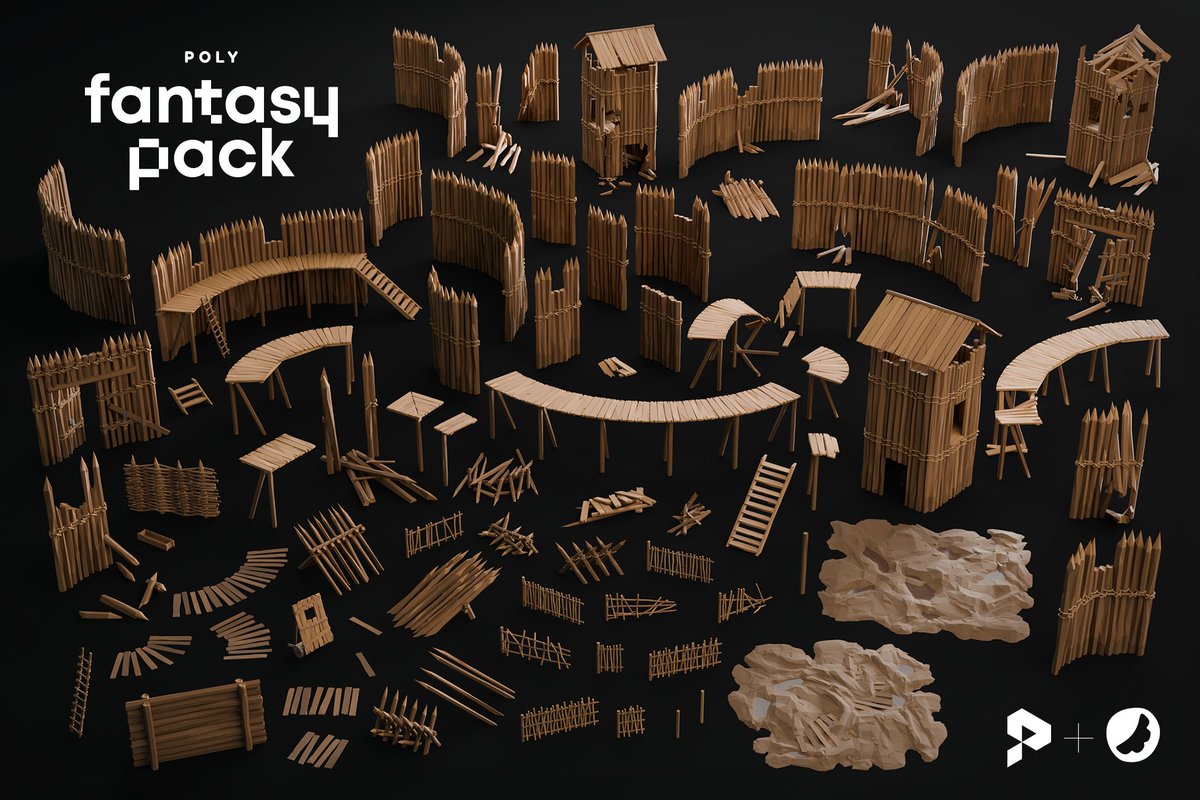 polyperfectteam's tweet photo. 🚀 Exciting News! 🎉
Just dropped our brand-new model pack for Unity:
Poly Fantasy Pack!✨
Dive into a world of enchanting 3D assets here ➡️ https://t.co/GUxrX54DAU
#Unity #PolyFantasyPack #GameDev #IndieDev #assetstore #3d #lowpoly #polygon #polyuniversalpack #fantasy
