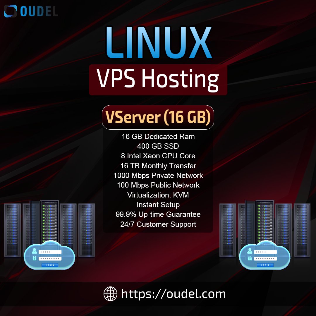 Linux VPS VServer (12GB)😍
. 
.
#cloud #serverhosting #webserver #SSL #CloudHosting #webhostingservices #dedicatedservers #hostingservices #VPSHosting #cpanelhosting #climaxhosting #bulkmailserver #dedicatedserverhosting #LinuxVPS #HostingServices #ClimaxHostingDataCenters