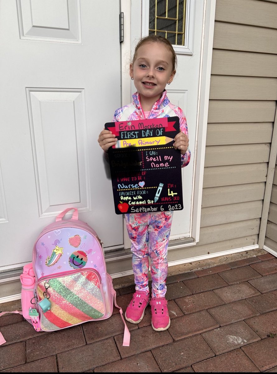 BernieMoreton's tweet photo. 1st ever day at Pre-Primary 🥰 https://t.co/idNw1UmH4e