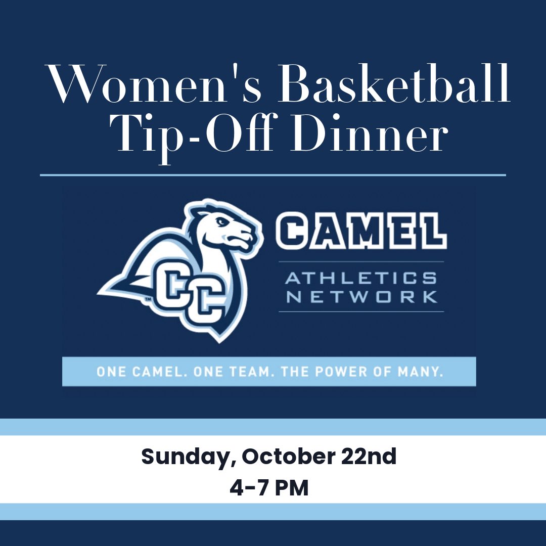 Registration for our Tip-Off Dinner is now open! This is our biggest fundraising event of the year. We hope you can join us for a fun night! conncollege.my.salesforce-sites.com/pmtx/evt__conf…