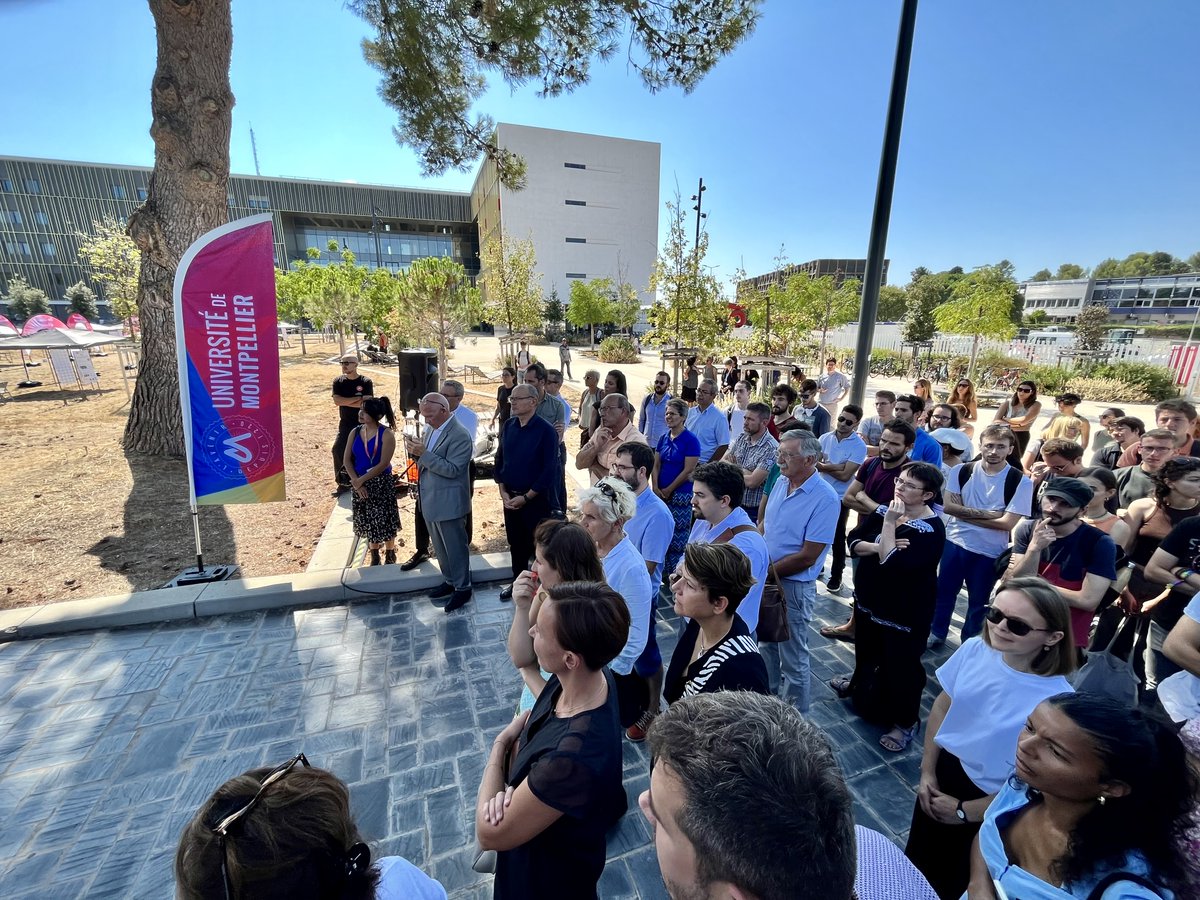umontpellier's tweet photo. #IDILProgram 🎓 Accueil officiel des étudiants de la promo 23/24 du programme gradué international @IDILProgram dans le cadre de son école d'été. 
📍 10 parcours masters, 1 parcours ingénieur unis par une pédagogie unique 
ℹ  https://t.co/sOtLGAlAkT
#formation #France2030 #SFRI https://t.co/gITj6MofU3