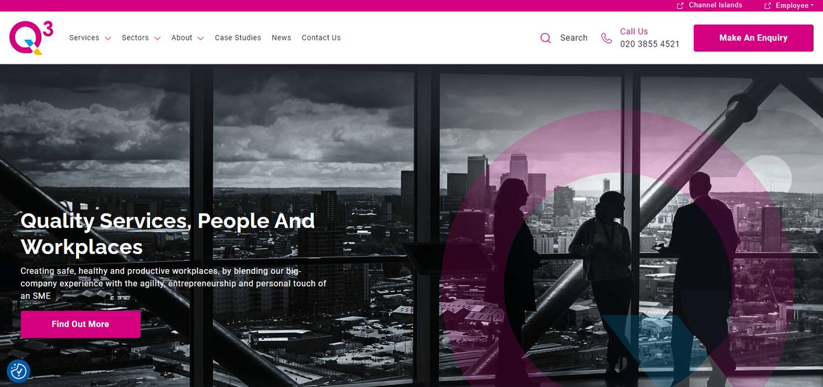 q3_services's tweet photo. After a long period of design work we are delighted to announce the #launch of our #new #Website There's lots of information on our  #services, the #sectors we serve and the way we do things. #Thanks @AutifyDigital 
Take a peep and give us your #feedback https://t.co/M0wRKdab6g https://t.co/J3WvsoBuFN