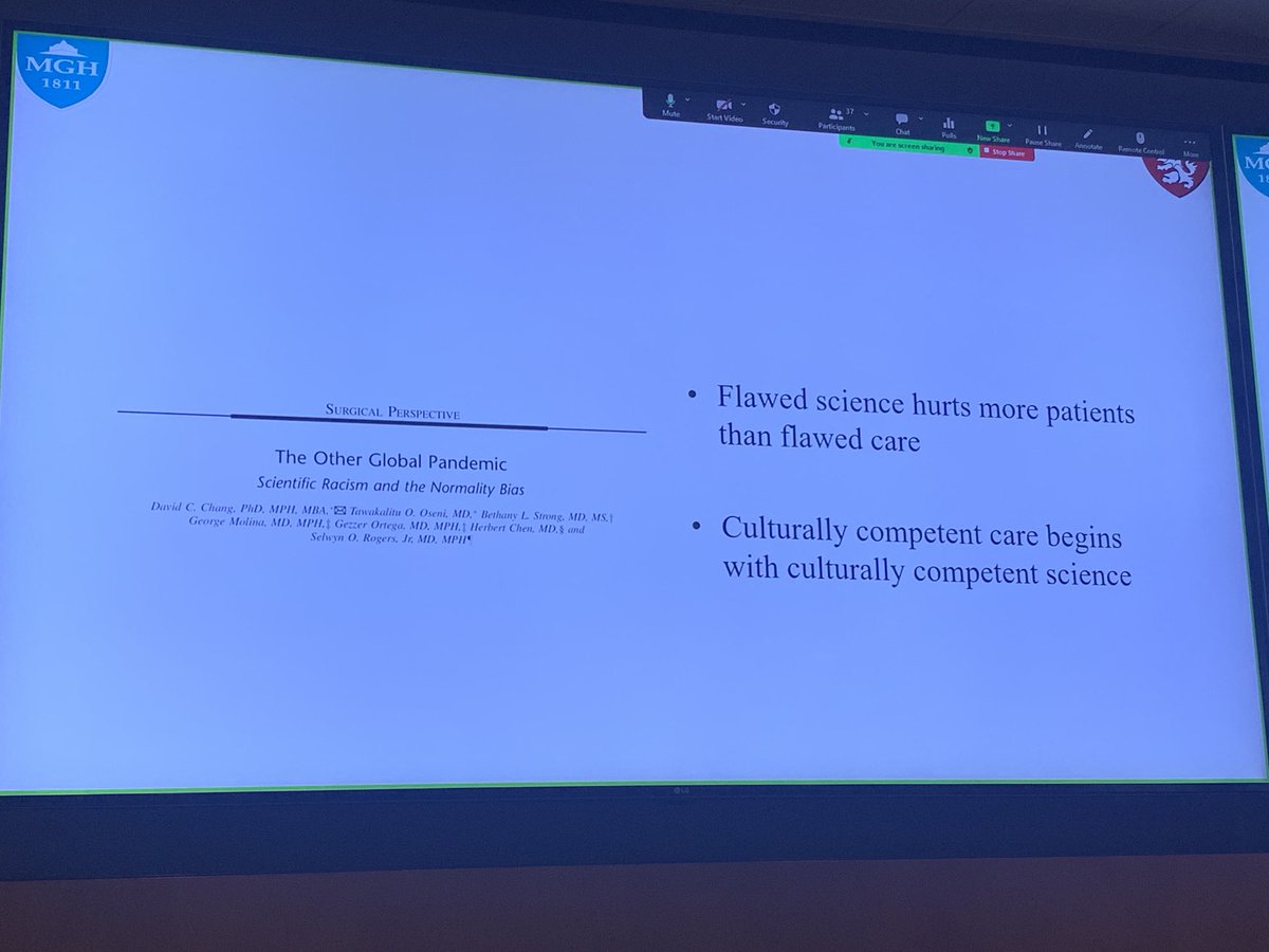 OmerRaheemMD's tweet image. Must read article highlights the critical  need for culturally diverse and competent scientific community in all disciplines of medicine #Diversity #inclusion #competency Thank you Dr Cheng .⁦⁦@MGHMedicine⁩ .⁦@uchicagosurgery⁩ .⁦@JBMatthews⁩