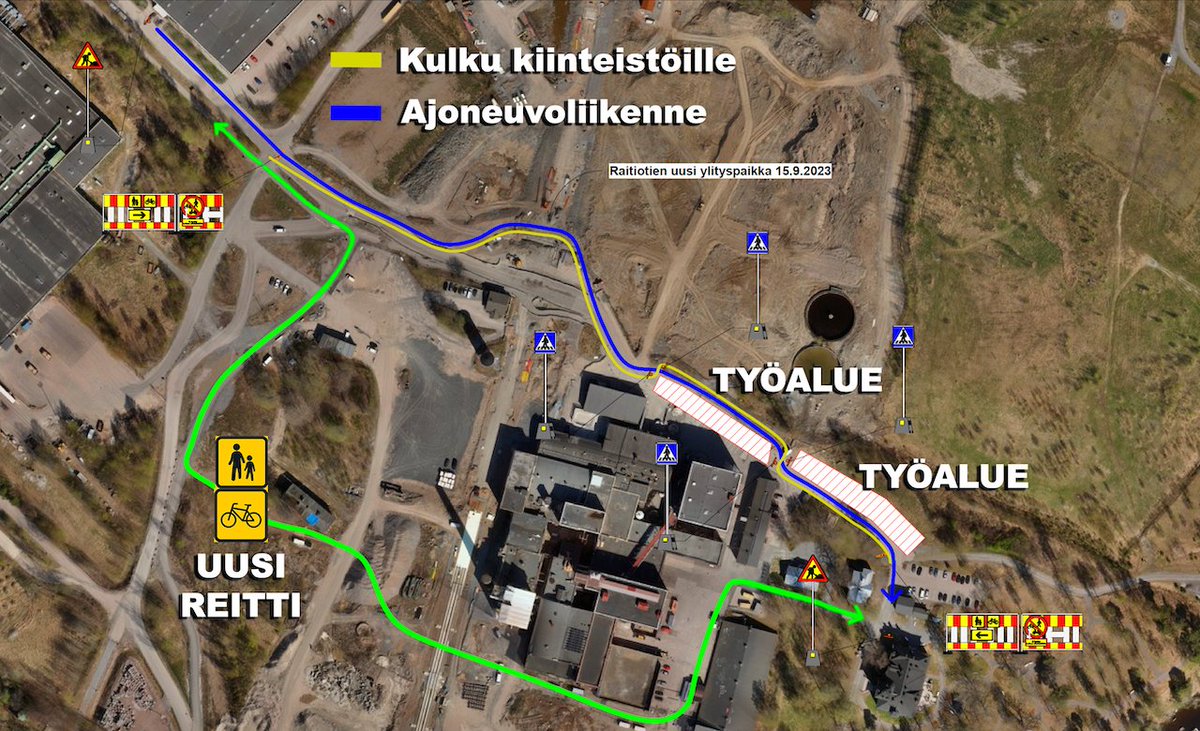 Tietyöt vaikuttavat kulkuun ja pysäköintiin #hiedanranta #rakentaminen #reitit
tinyurl.com/5n8cx67k