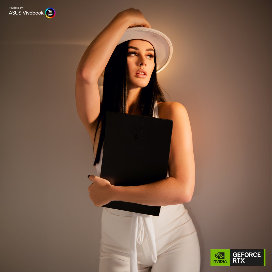 ASUS_za's tweet image. Strike a pose, edit and post with Vivobook powered by GeForce GPUs. 

#Createwithasus