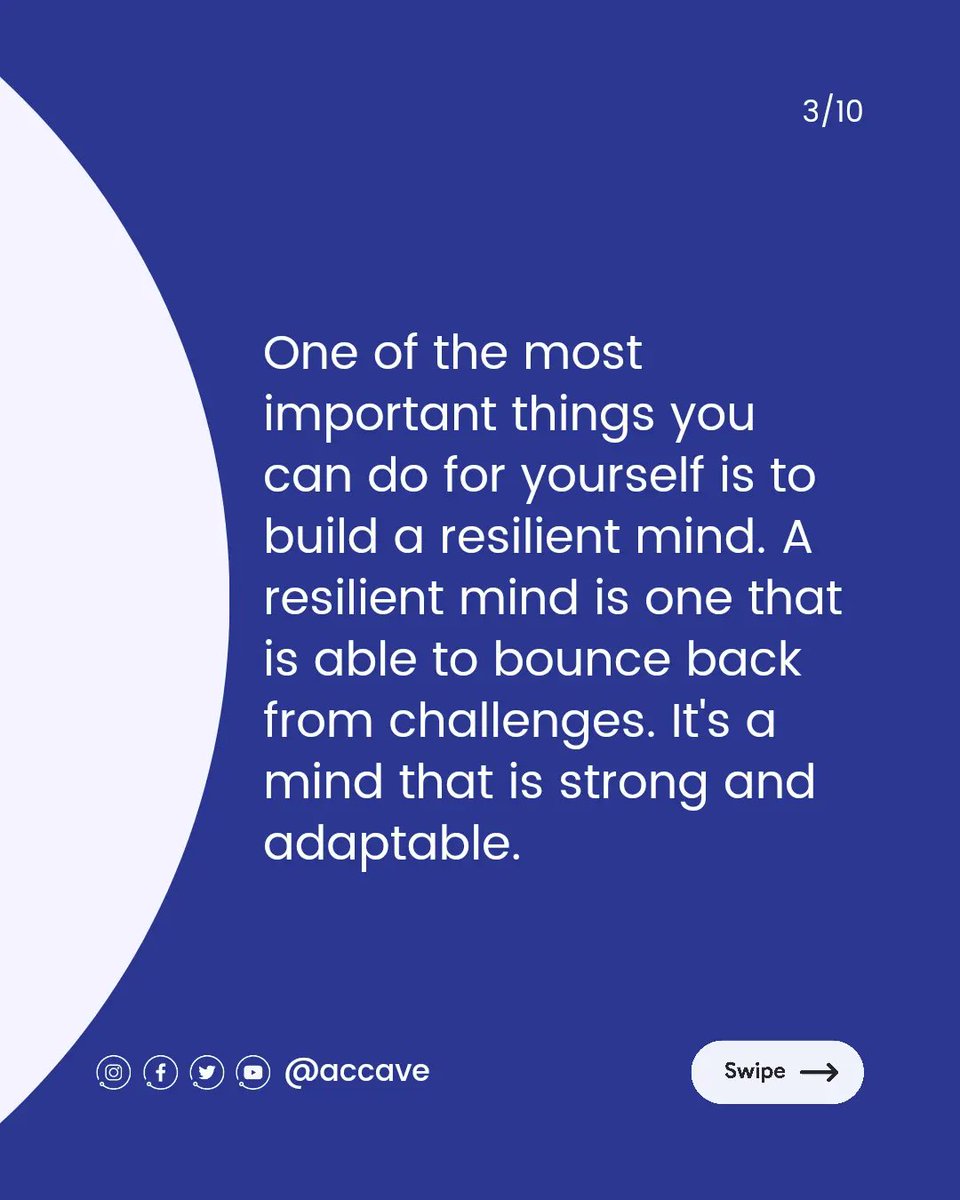 AccaveApp's tweet photo. Strengthening your mental resilience as a student is crucial for success. Check out these tips and stay strong! 💪

Share with us in the comment section your experiences and the tips you used in building resilience as a student

#studentresilience #mindset #studyTips #resilience https://t.co/MJKkGrOJSi