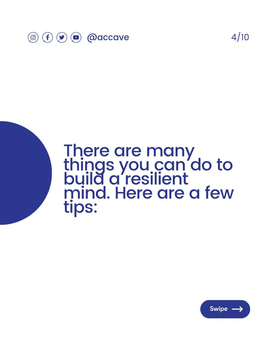 AccaveApp's tweet photo. Strengthening your mental resilience as a student is crucial for success. Check out these tips and stay strong! 💪

Share with us in the comment section your experiences and the tips you used in building resilience as a student

#studentresilience #mindset #studyTips #resilience https://t.co/MJKkGrOJSi