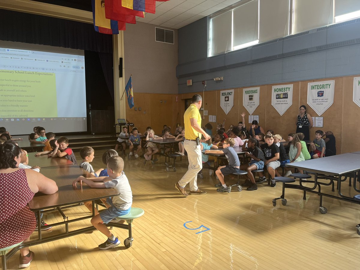 LuceSchool's tweet photo. Lunch expectations assembly at the Luce with Mr. Maresca. #LuceCrew #AmazingAP @Canton_Super @LuceCAPT https://t.co/isVrpv1RB7