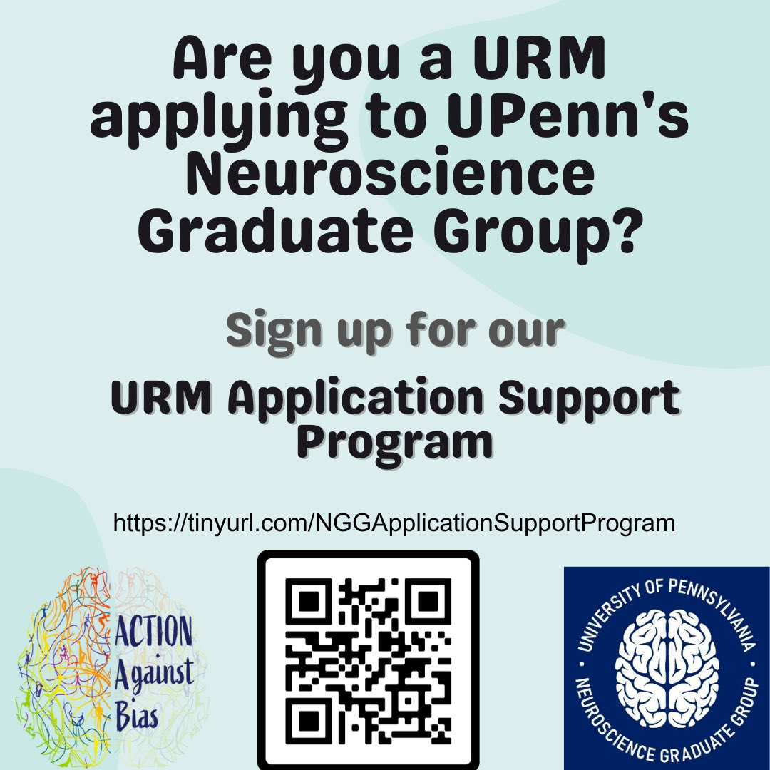 Application season is upon us! Exciting times, but <a href="/PennNGG/">Penn NGG</a> recognizes that many applicants may not have the resources &amp; mentorship to prepare a competitive application to our PhD program. Underrepresented minorities are invited to sign up for our application support program! / 1