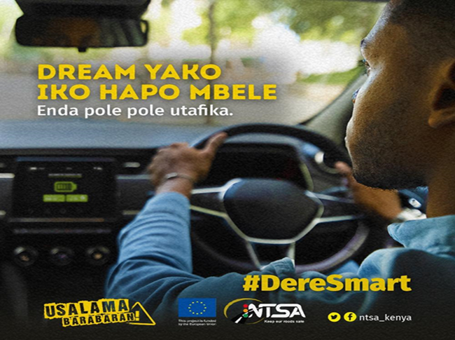 BSABKENYA's tweet photo. Usikatize ndoto zako kwa sababu ya speeding. 
Slow down ufikie matarajio yako ya future poa.
 #DereSmart 
#Usalamabarabarani https://t.co/8I5iQCoctX