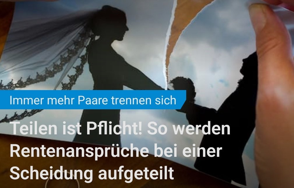 Ho_Di_We's tweet image. #Scheidung Wenn aus einem Paar zwei arme Leute werden.