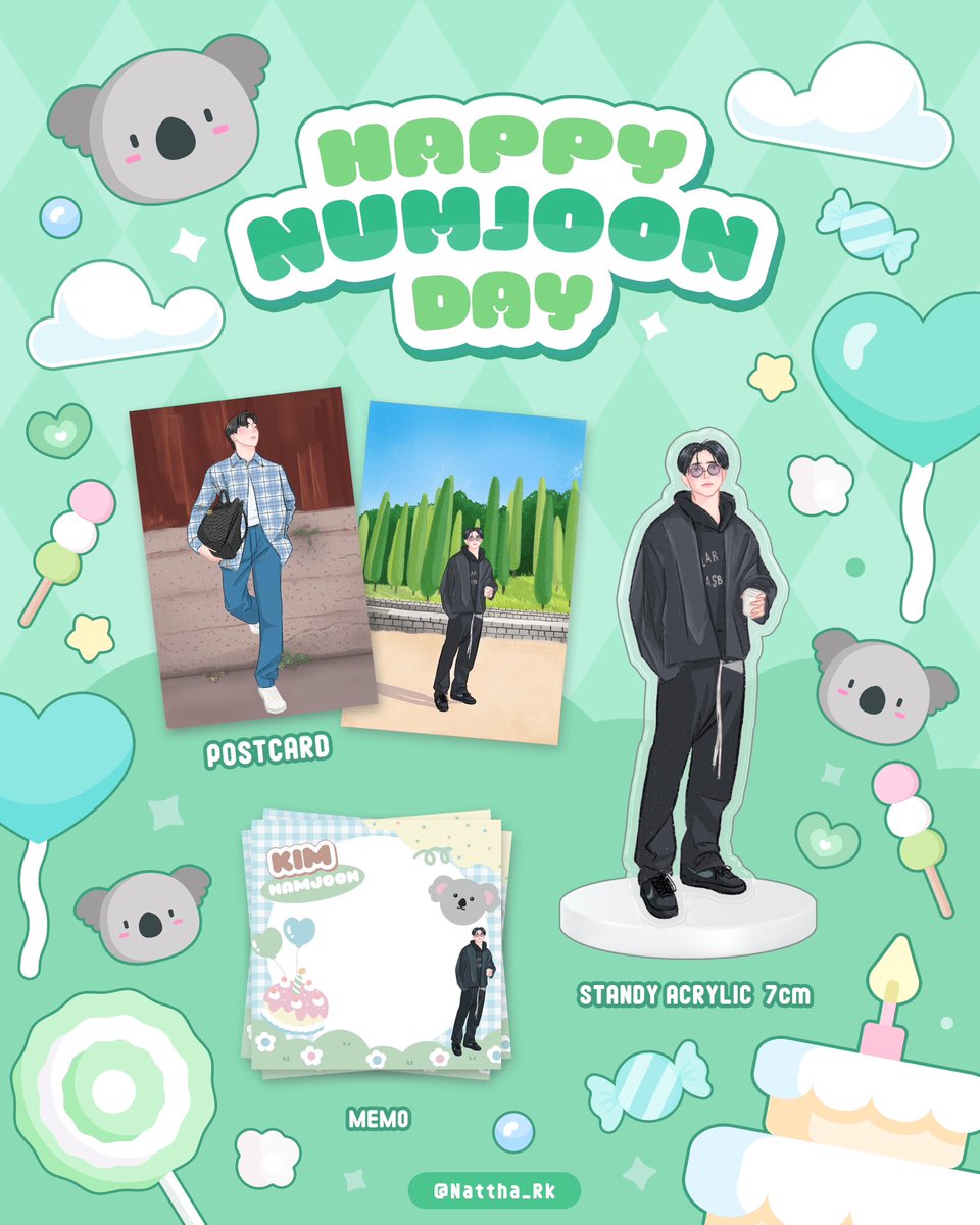 𝘗𝘭𝘴 𝘳𝘵 𝘳𝘢𝘯𝘥𝘰𝘮 1 𝘴𝘦𝘵 ♡

        𝐺𝑖𝑣𝑒𝑎𝑤𝑎𝑦 𝒩𝒶𝓂𝒿𝑜𝑜𝓃 𝒟𝒶𝓎

 ༶•┈┈┈୨ 12 𝒮𝑒𝓉 𝒪𝓃𝓁𝓎 ୧ ┈┈┈•༶

𝙵𝚘𝚛𝚖 : 𝟸𝟺/𝟶𝟿/𝟸𝟶𝟸𝟹 
𝚃𝚒𝚖𝚎 𝟸𝟶.𝟶𝟶น. 
𝚂𝚑𝚒𝚙𝚙𝚒𝚗𝚐 𝟻𝟶 𝙱.

#HappyRMday
#HappyNamjoonDay
#HappyBirthdayNamjoon
#ตลาดนัดบังทัน