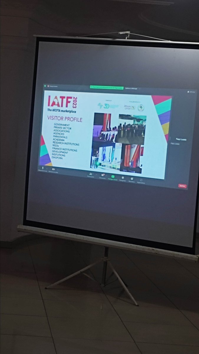 Présentation de <a href="/IATF/">44 Years In Turmoil</a> sur le thème : Un rendez vous d'affaires aussi pour les MPME par <a href="/papy_luzala/">Papy</a> .