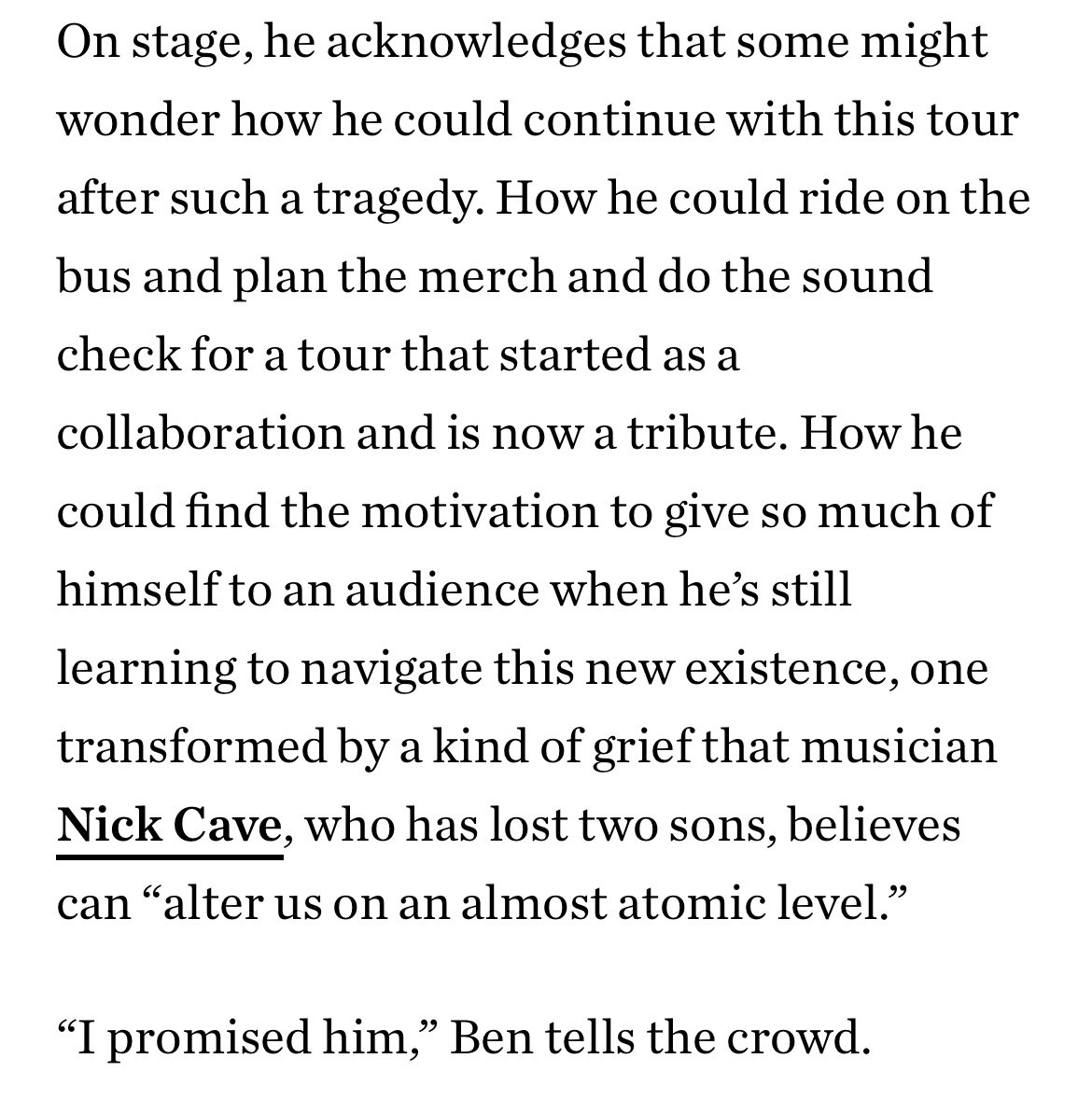 Ben Kweller lost his teenage son this year. Then he went on the tour they were supposed to do together,
opened for Ed Sheeran, and began recording a new album. In an act of extreme graciousness, he allowed @DinaGachman to witness. texasmonthly.com/arts-entertain…