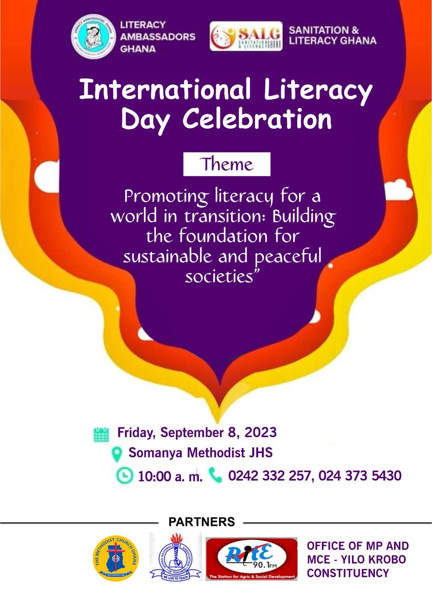 Two days to go. @joyce_bawah
@SarpongOwens @adwoaserwa @BearlyArtic @DrTeresaSanders @GrahamYvonna @IAduradola @JasenBooton @BookwormCafeNG @FLN_Matters @1in5advocacy @adwoaserwa @pamallyn @UNESCO @hughes_onair @citizen_phonics @CNN @theLITsensei @ThisMarjyMarj @ValerieNMacey1