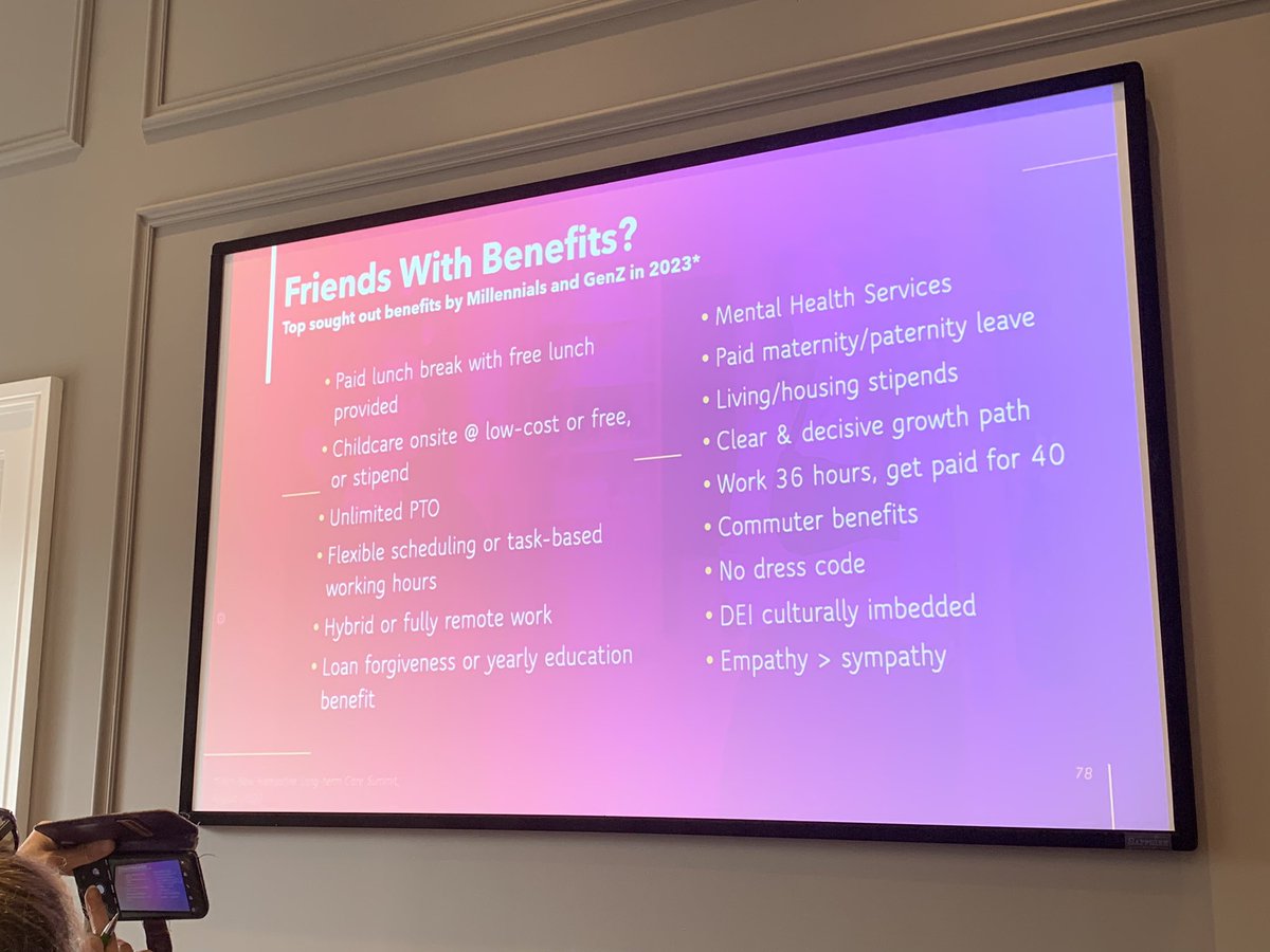 vicrayner's tweet photo. Wow! What a fantastic international workforce summit we are having! Just listened to Kim Gaskell from US talking about what future workforce will be doing - and the kind of things that future generations of workforce are asking for to come into and stay in any workforce #GAN2023 https://t.co/KYtL4UKegy