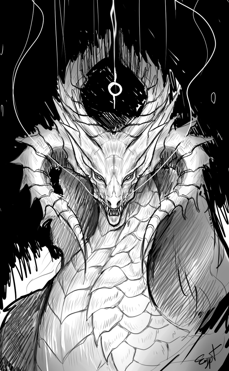 Endgerpointer's tweet photo. Personal art rough line

My OC his name is Daroth

#Dragon #feral #myart #dragonart https://t.co/FvPwj4z0J4