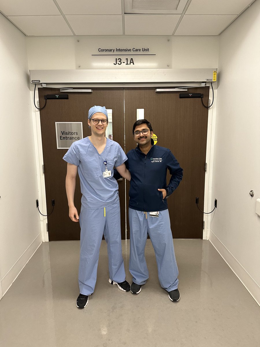 The last two months in the J31 CICU🫀have been incredible! World class learning in cardiac critical care, tMCS, and more!

Each month our fearless second years lead patient rounds and manage the unit, while our all star ⭐️ first year fellows handle all the procedures and triage!