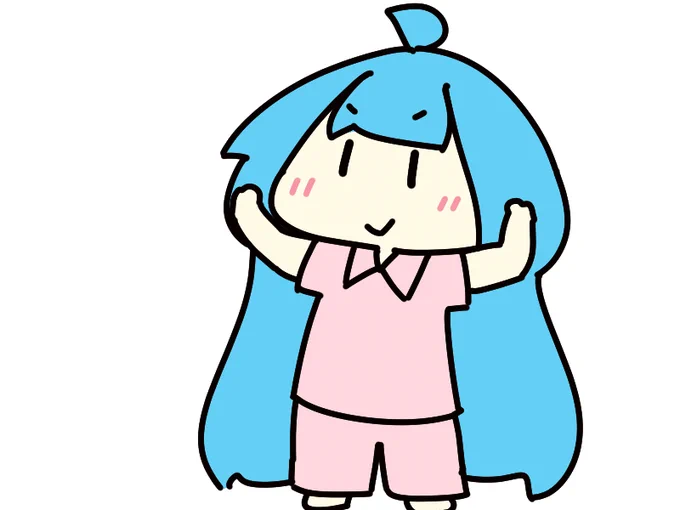 #1日1絵チャレンジ17日目だいぶ体調良くなってきたけど、ねこみんさんにうつりそうで心配 