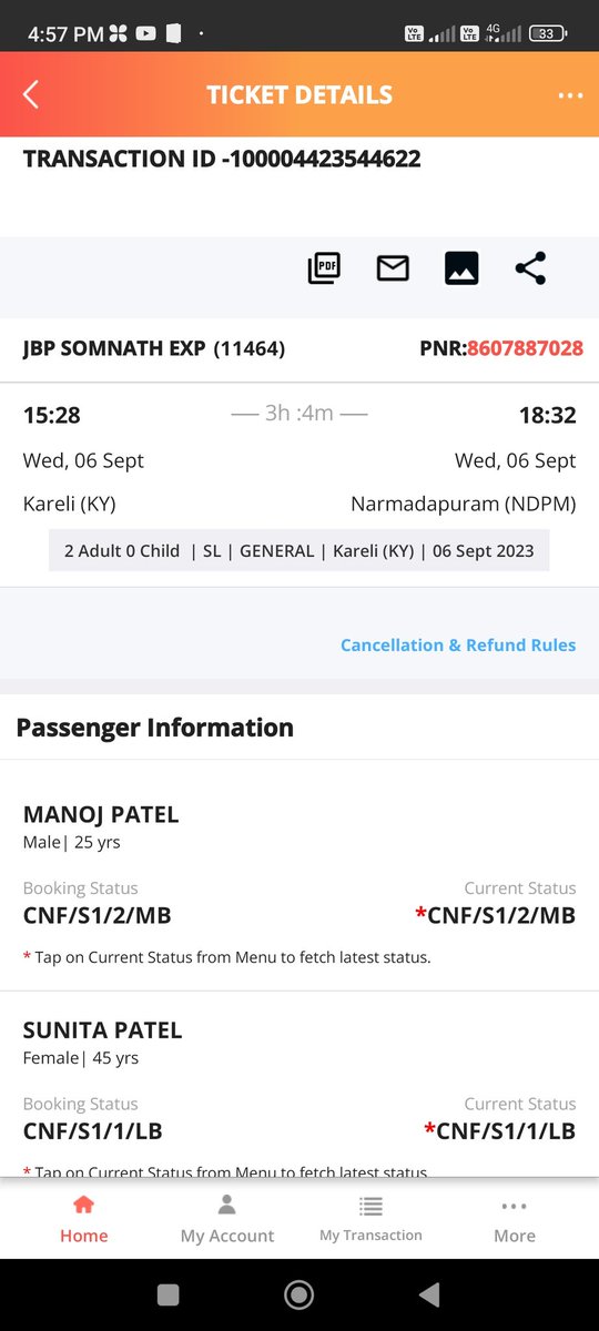 GoodBoyMin2's tweet photo. @AshwiniVaishnaw @IndianRailMedia 
I have a confirmed ticket but there is not a place to sit , finally after 2 hours of journey I received a sharing seat so what is the meaning of reservation 
Pnr 8607887028
Will the Indian railway give me a refund or a free ticket for the future https://t.co/E4NWMG6U62