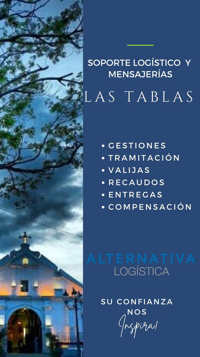 AlternativaPma's tweet photo. Soporte Logístico y Mensajerías (Outsourcing) para Empresas #llegamos a las #Tablas

*Gestiones
*Tramitación
*Valijas
*Recaudos
*Entregas
*Compensación

#logisticaempresarial #LogísticaConPasión #Atenciónalcliente #Trabajoenequipo https://t.co/PgaauKYY4F