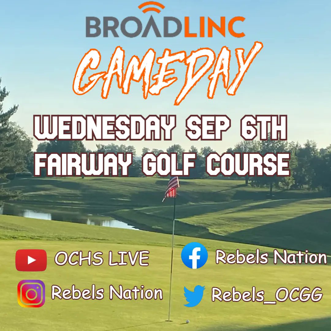 Rebels_Nation's tweet photo. 🏌️‍♀️ @getbroadlinc REBELS GAMEDAY 🏌️‍♀️
 @Rebels_OCGG 
#WEareOC #RepTheO #OCGG https://t.co/eIbUcMpyH8