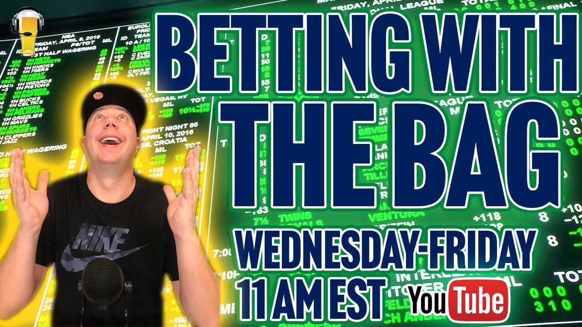 JimmyTheBag's tweet photo. Betting with the Bag Wed Show pops off in 1hr at 11amEST on @PubSportsRadio. One of our final opportunities to focus solely on MLB. Beauty card filled with afternoon action. Excited to cap the card with OG #LoBagger @BigRagoo62. #Lecheria #StackTime https://t.co/EJDTbplSCE