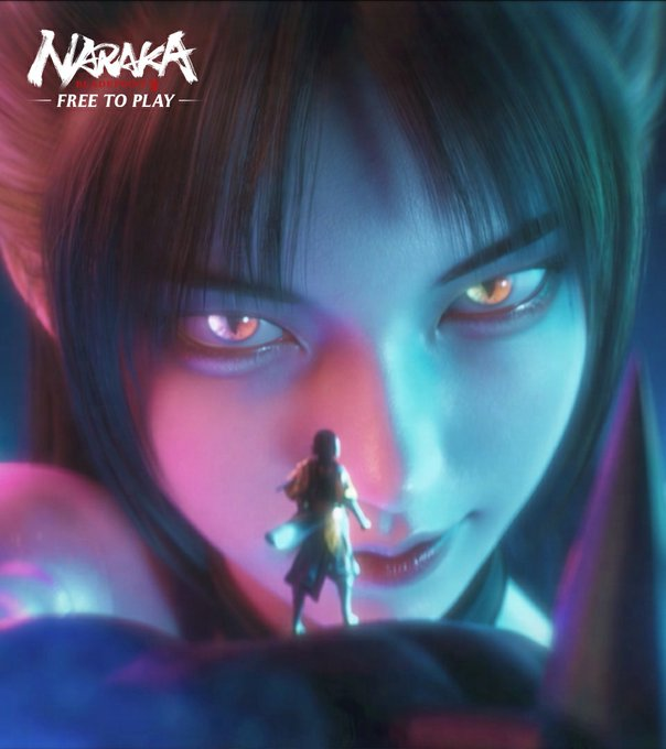 EsNaraka's tweet photo. Mirando el rostro de la muerte.

¿Quién ganaría en un concurso de miradas: Tessa o Moonbane?

#NARAKABLADEPOINT https://t.co/in0N1qOvPZ