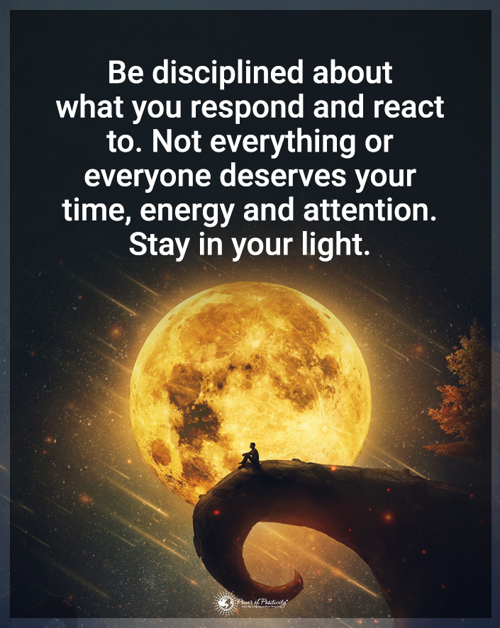 TrainingMindful's tweet photo. “Be disciplined about what you respond and react to…” https://t.co/TpmQdW85YA