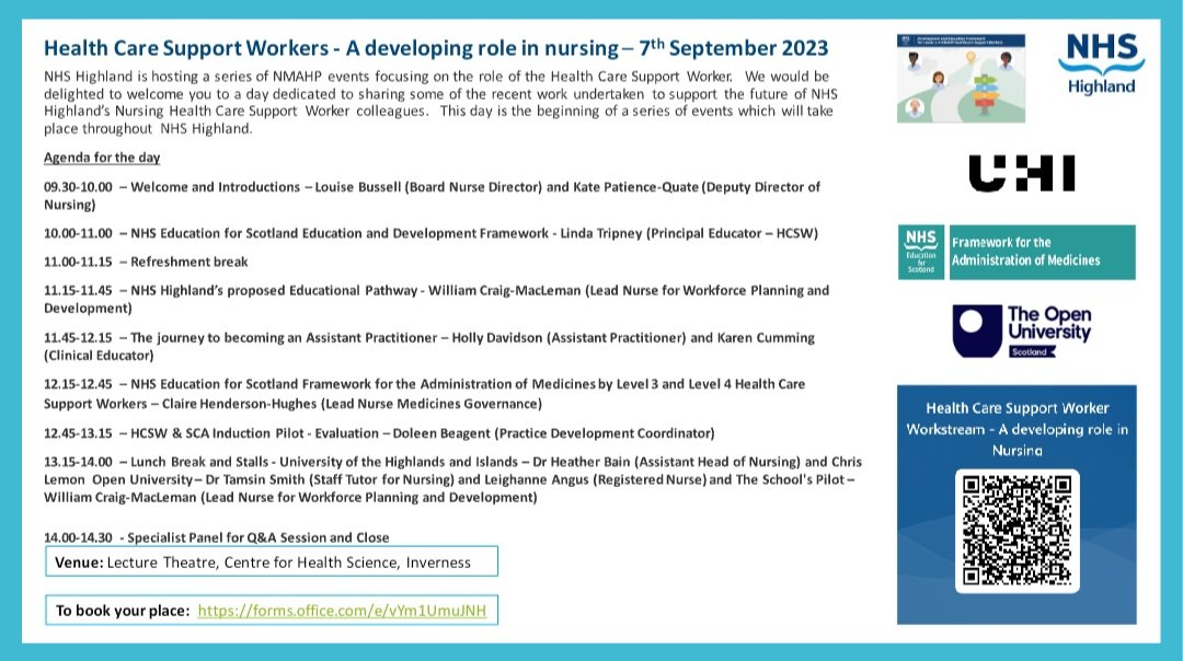 NHS Highland Clinical HCSW Education tweet media