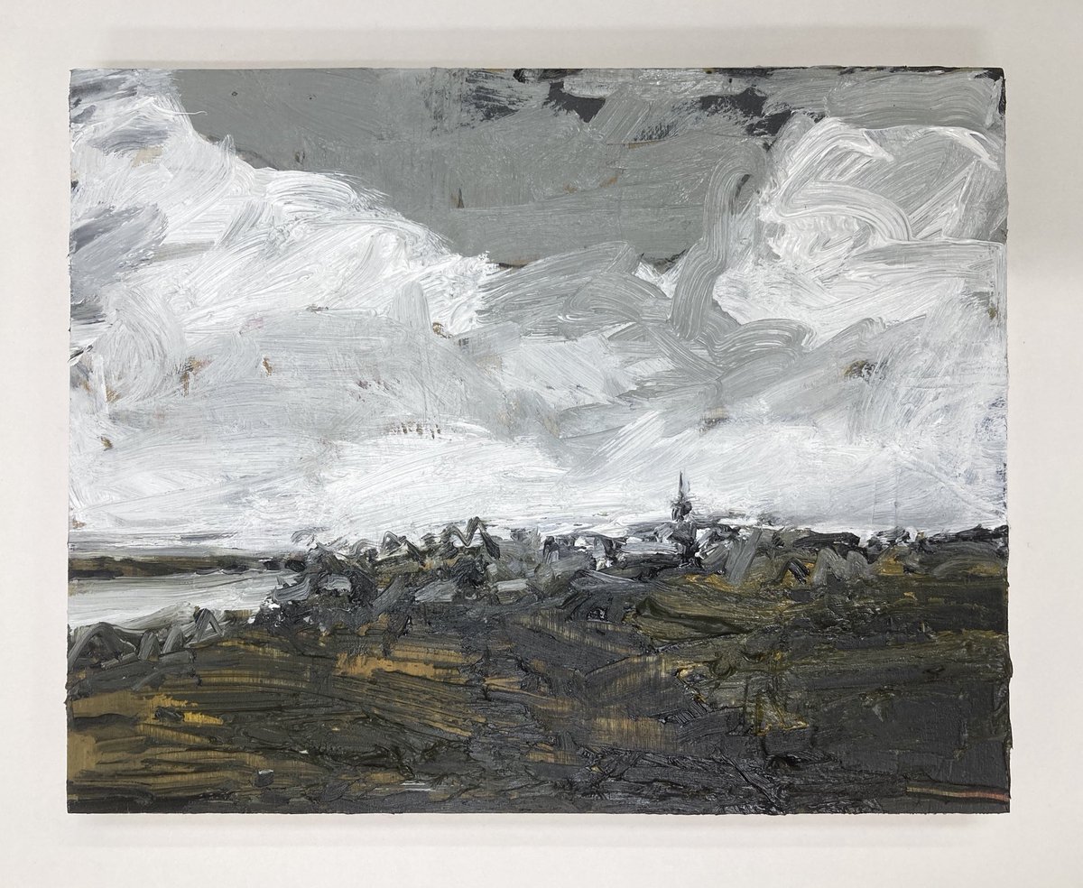 bourbonandwolfe's tweet photo. Montrose oil sketch. https://t.co/Con2mHmOrs