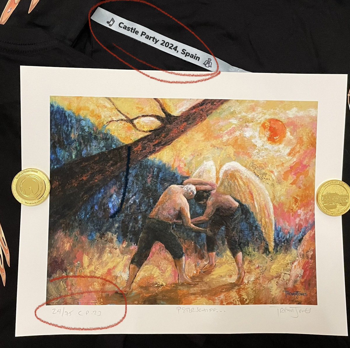 Cryptui0x's tweet image. look what a 😉🥰🥳 in my goodie bag 😍24😍/75 signed by 😇

You 🎬 2024 out, the community with a very determined Angel 👼@ViolettaPJones and the help of @martyn777_nft will lead us to organise the #CastleParty2024 for you brother

2024 $BTC will hit $77.777 #BitcoinAngels