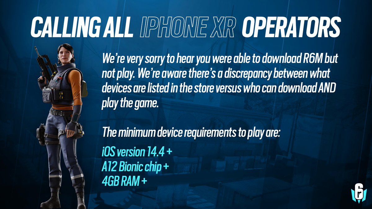 Rainbow Six Mobile tweet media