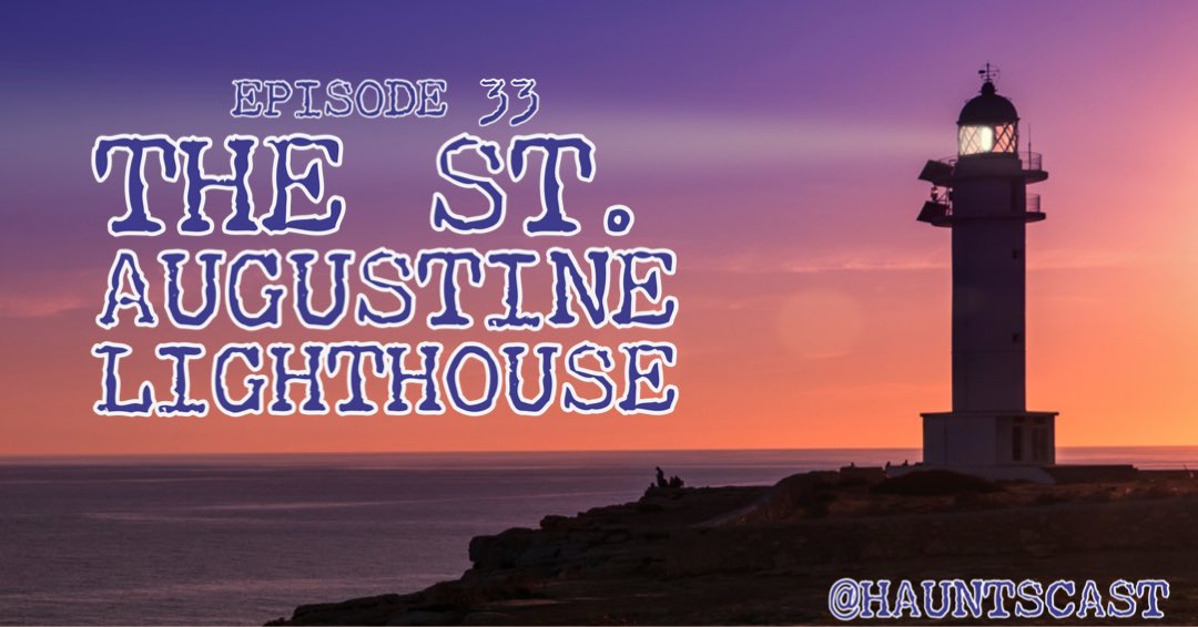 New episode of Haunts available now! Listen to this deep dive on the #staugustinelighthouse anywhere you get your podcasts! 

#newpodcastepisode #paranormal #ghoststories 

podcasts.apple.com/us/podcast/hau…