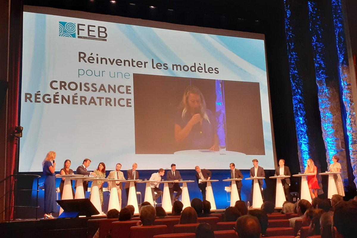 🚀 #IMTAtlantique acteur de ses territoires est présente au 4e Forum Économique Breton
J. Simon &amp;  É. Abadie étudiante y défendent leur boxer «Cobalt» &amp; la «#contraception» dite masculine en #180s 👉bit.ly/3LclJT0
#FEB2023 #startup #pitch #madeinIMTAtlantique
@CHRU_Brest